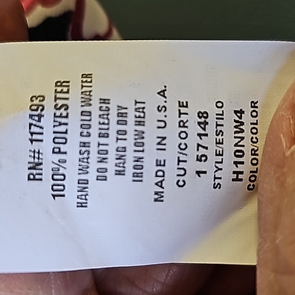 RAMPAGE, silky flowie dress. Pink floral print. Size 13. Tie at waist. - Picture 8 of 9